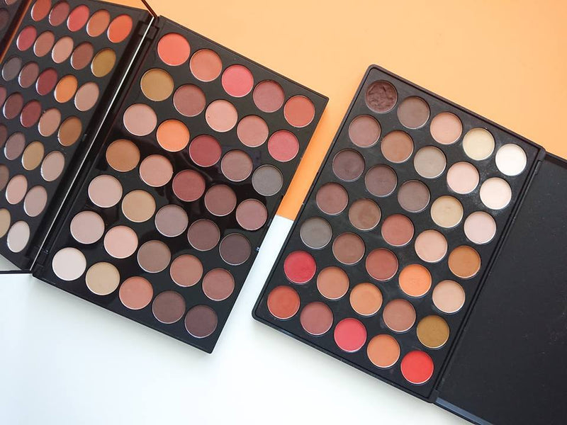 Makeup revolution Amplified 35 Palette INSPIRATION vs the Morphe 35OM