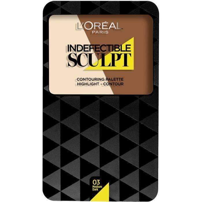 L'Oréal Paris Infallible Sculpt Indefectible Contouring Palette Medium Dark 03