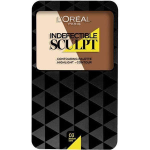 L'Oréal Paris Infallible Sculpt Indefectible Contouring Palette Medium Dark 03